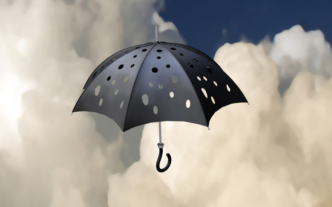 Are you selling umbrellas with holes in ’em?: If your clients get wet, you could too!
